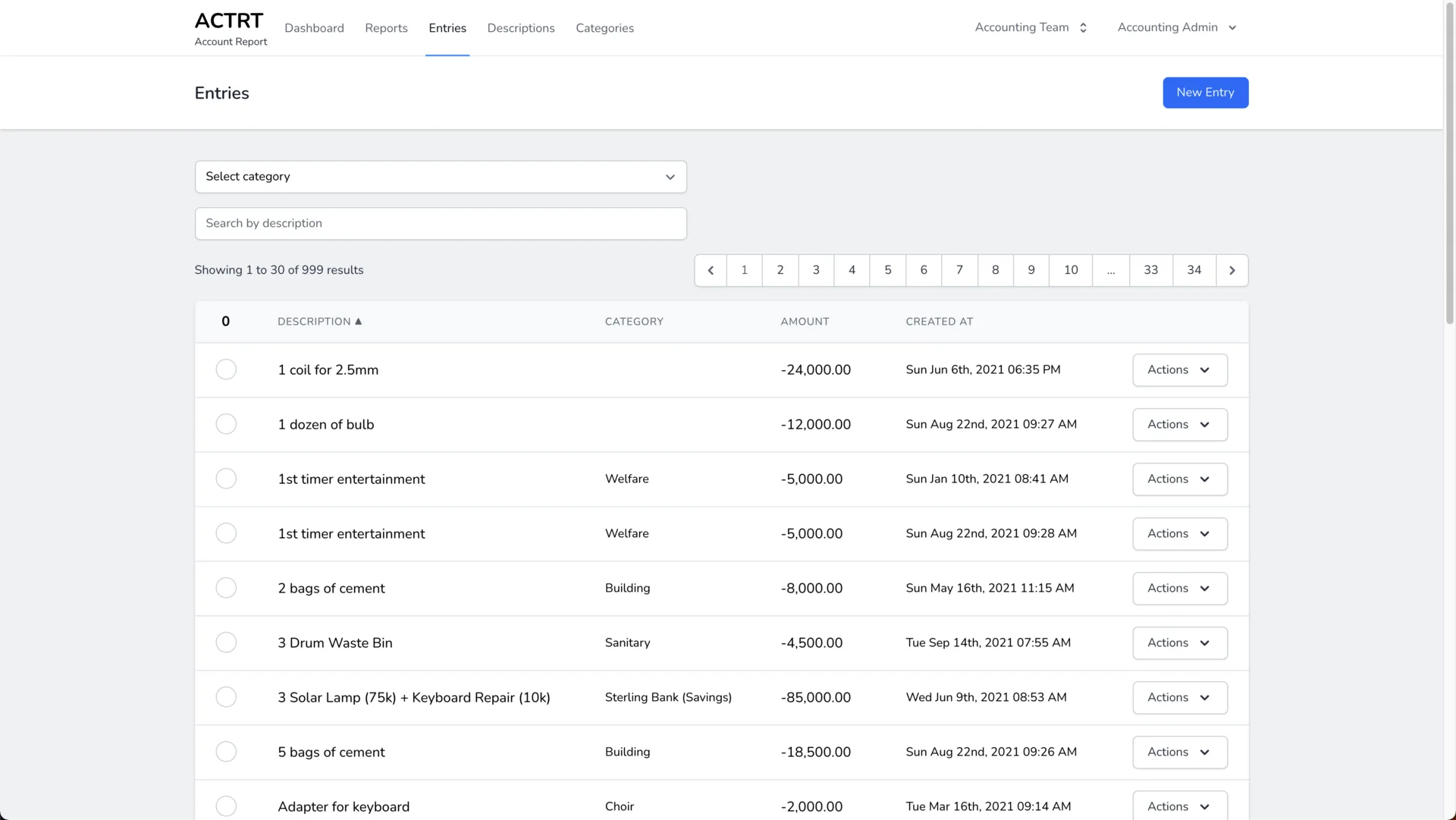 Account Report screenshot 7