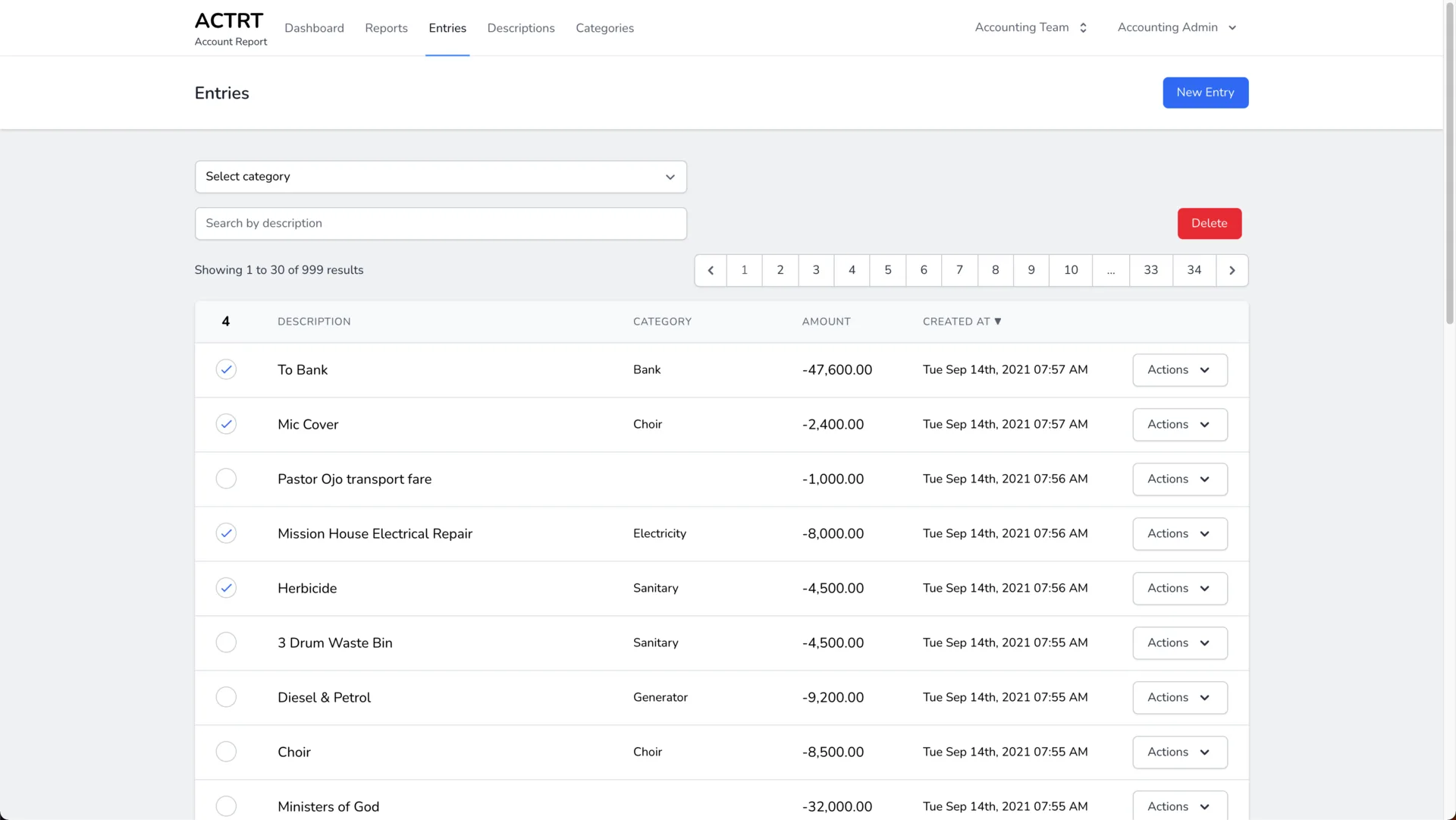 Account Report screenshot 11