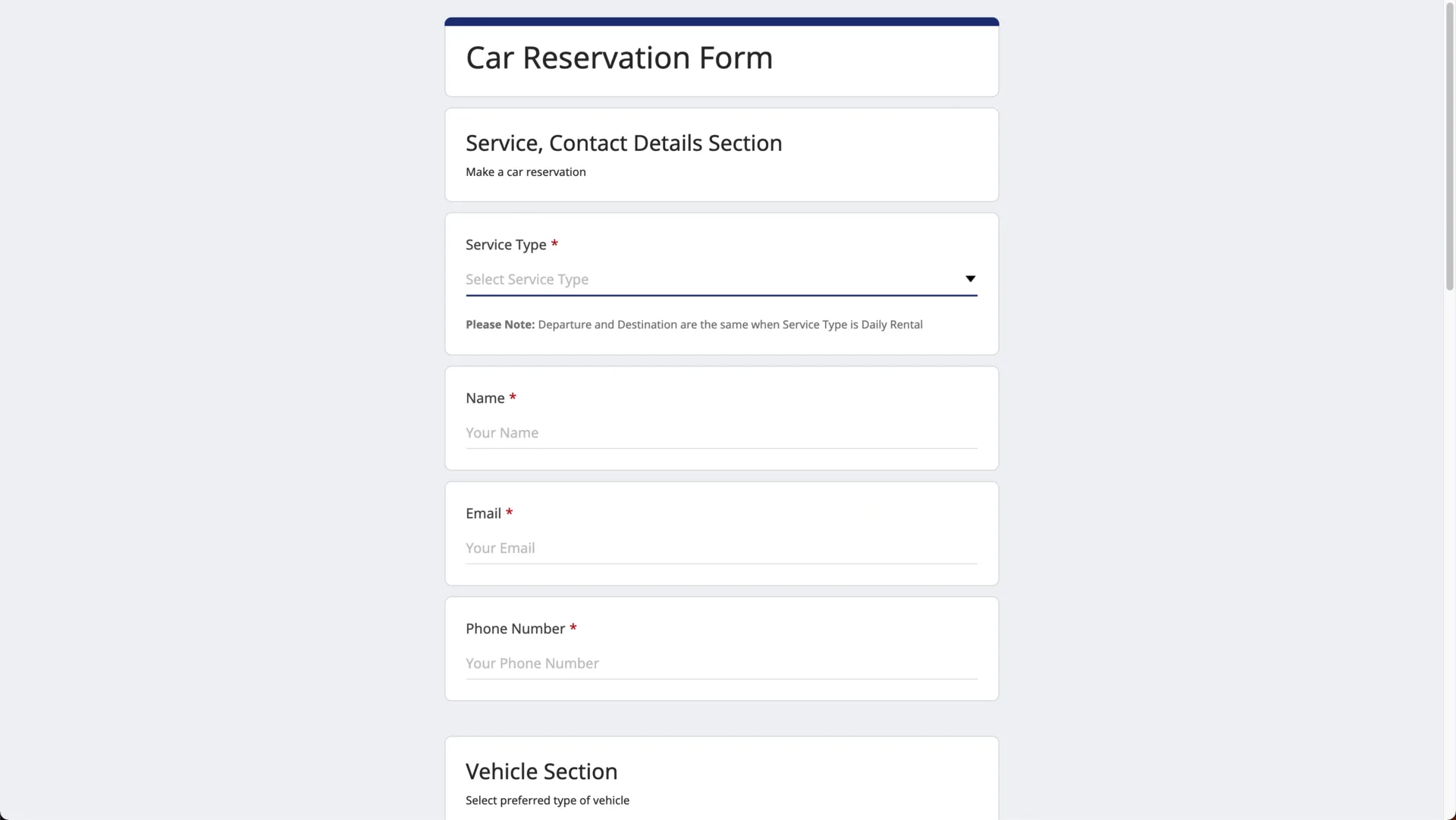 C & I Leasing Chatbot Forms screenshot 2
