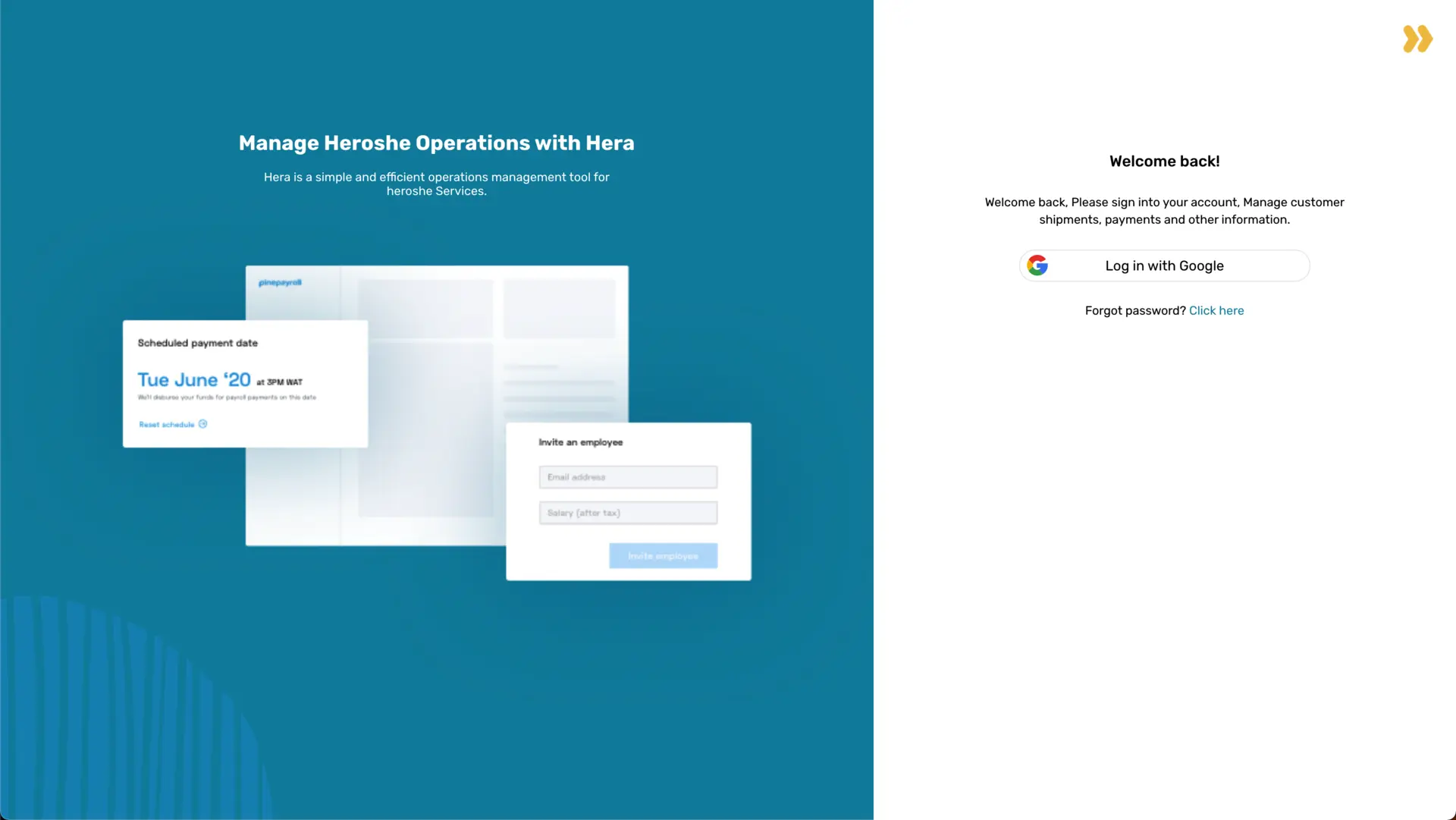 Heroshe Operations Manager - HERA screenshot 2