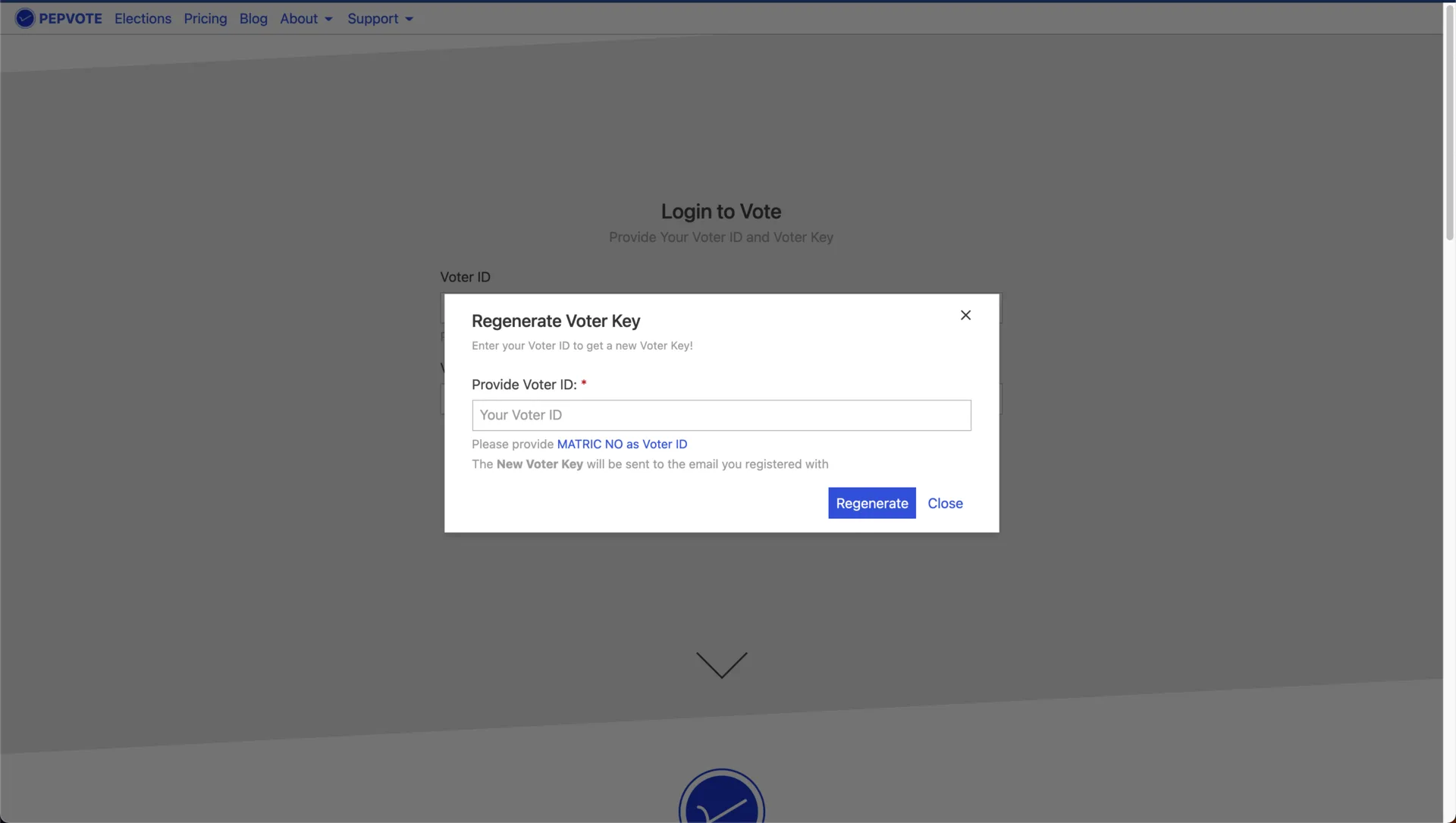 Pepvote Alpha screenshot 3
