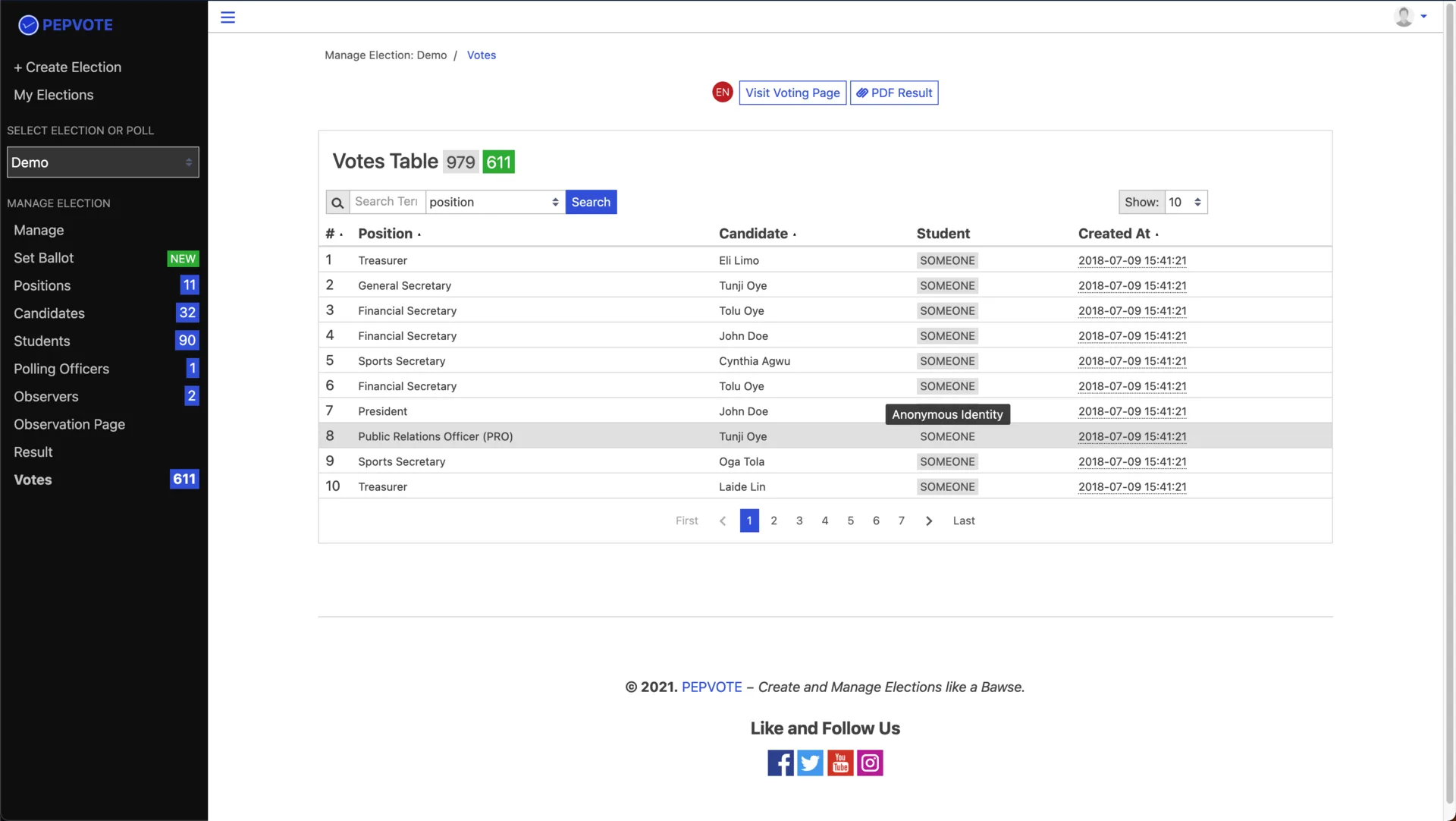 Pepvote Alpha screenshot 13
