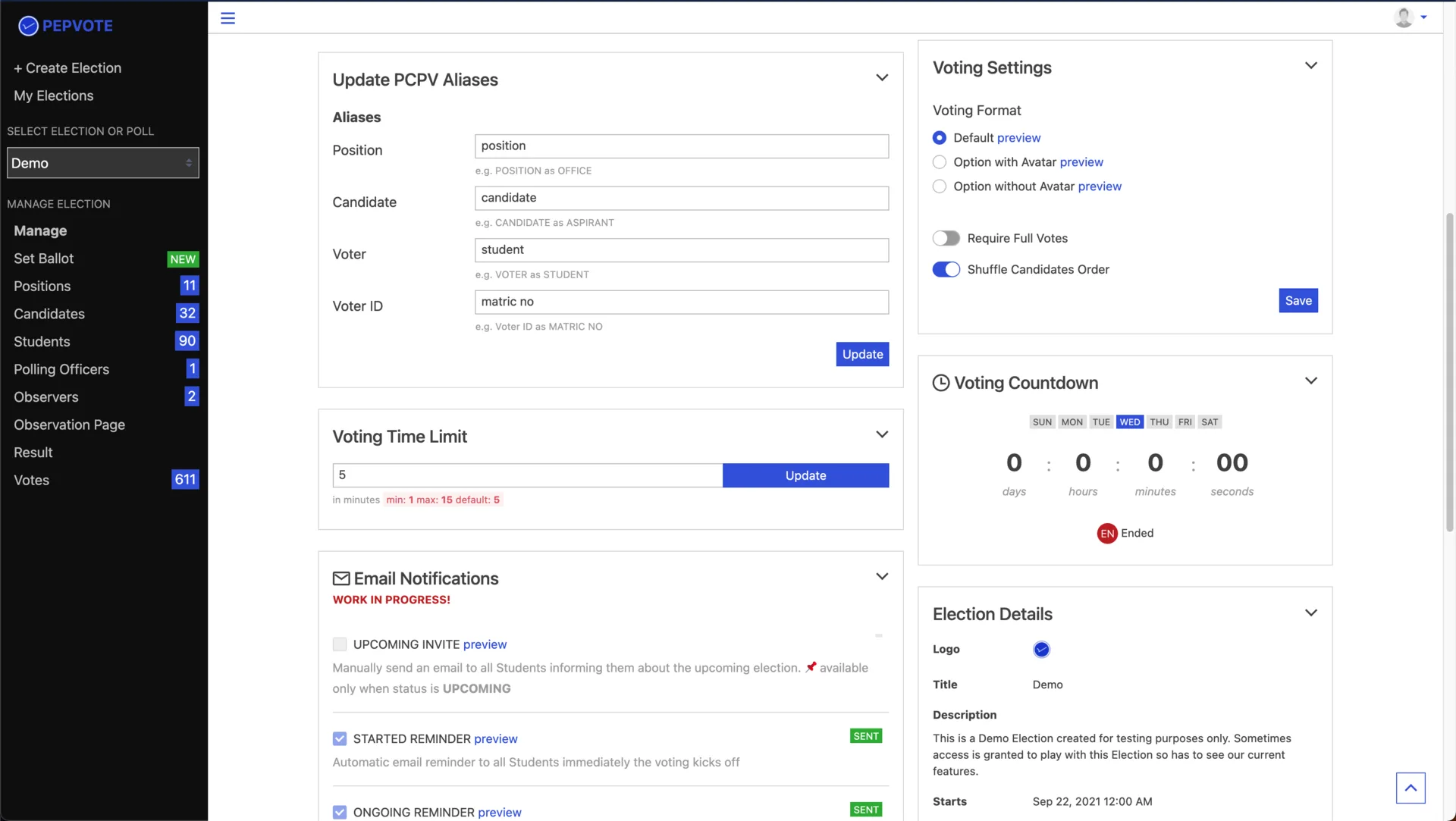 Pepvote Alpha screenshot 15