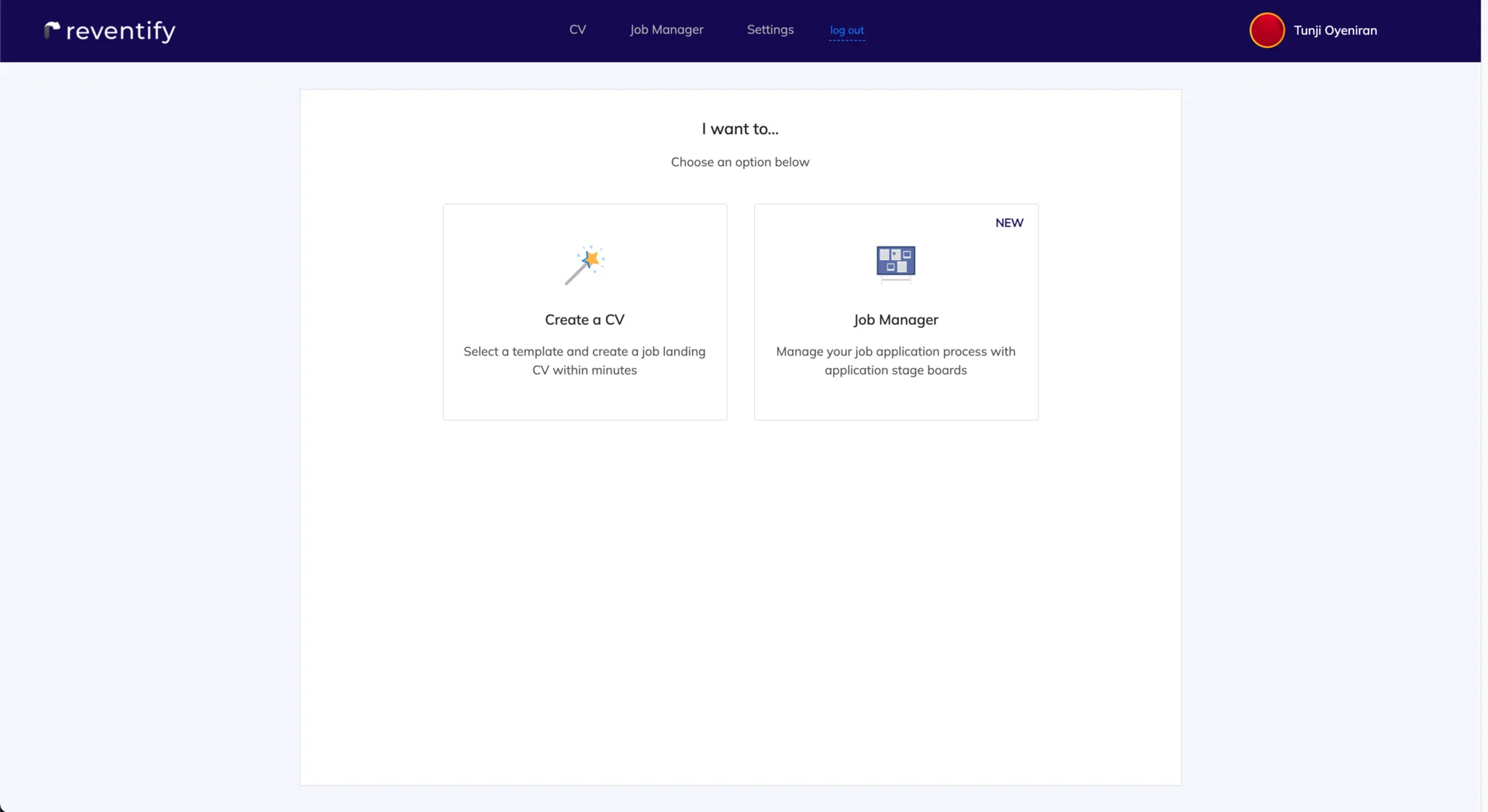 Reventify Web App screenshot 2