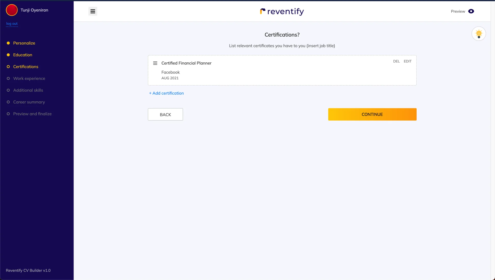 Reventify Web App screenshot 11