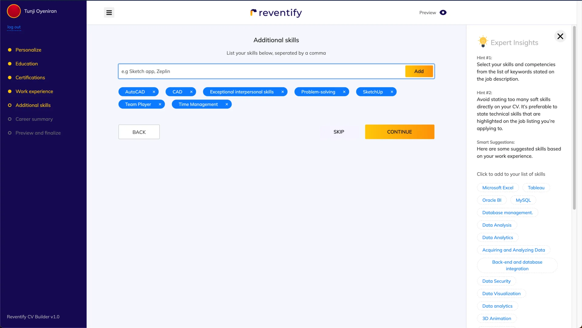 Reventify Web App screenshot 13