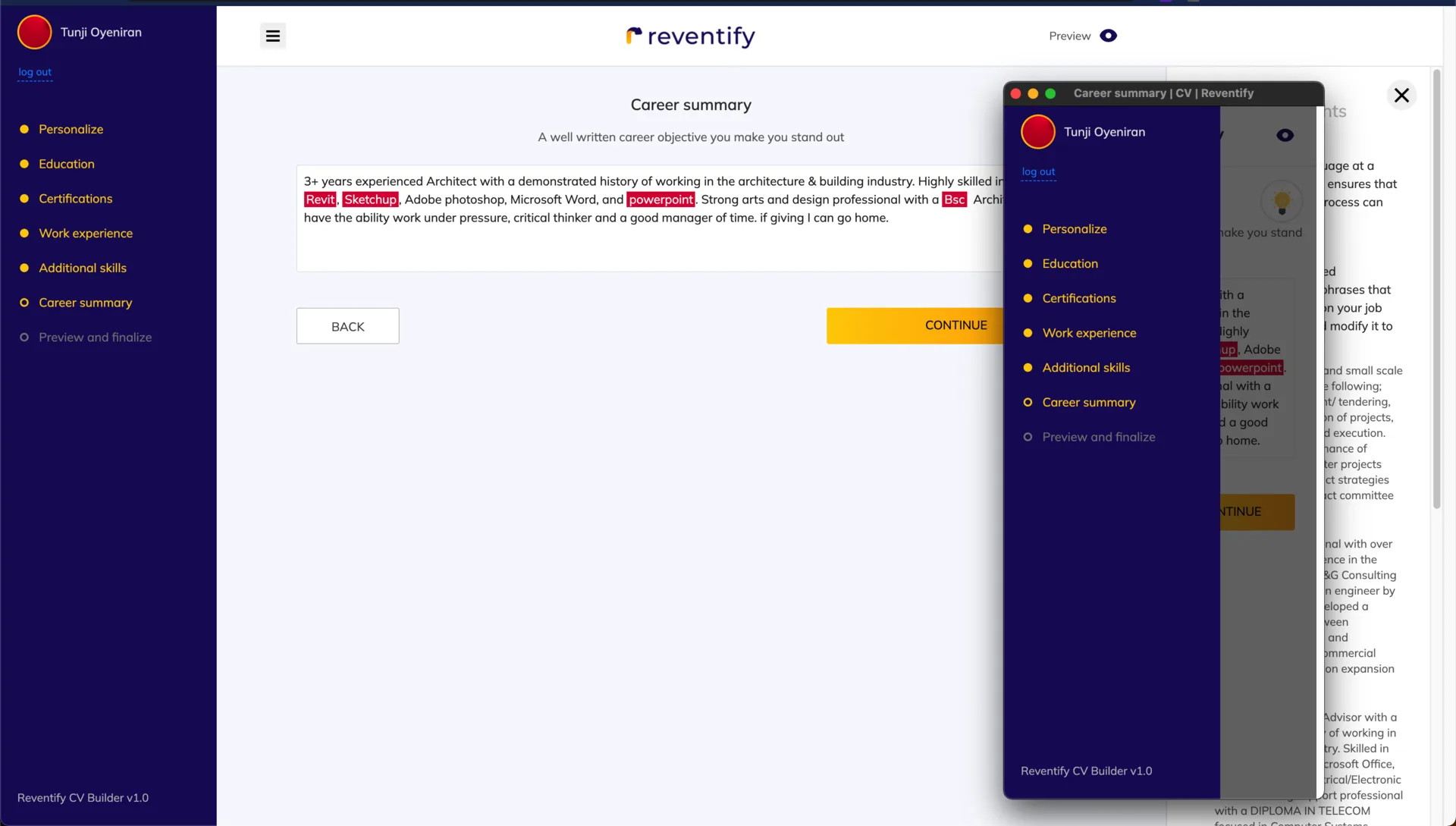 Reventify Web App screenshot 16