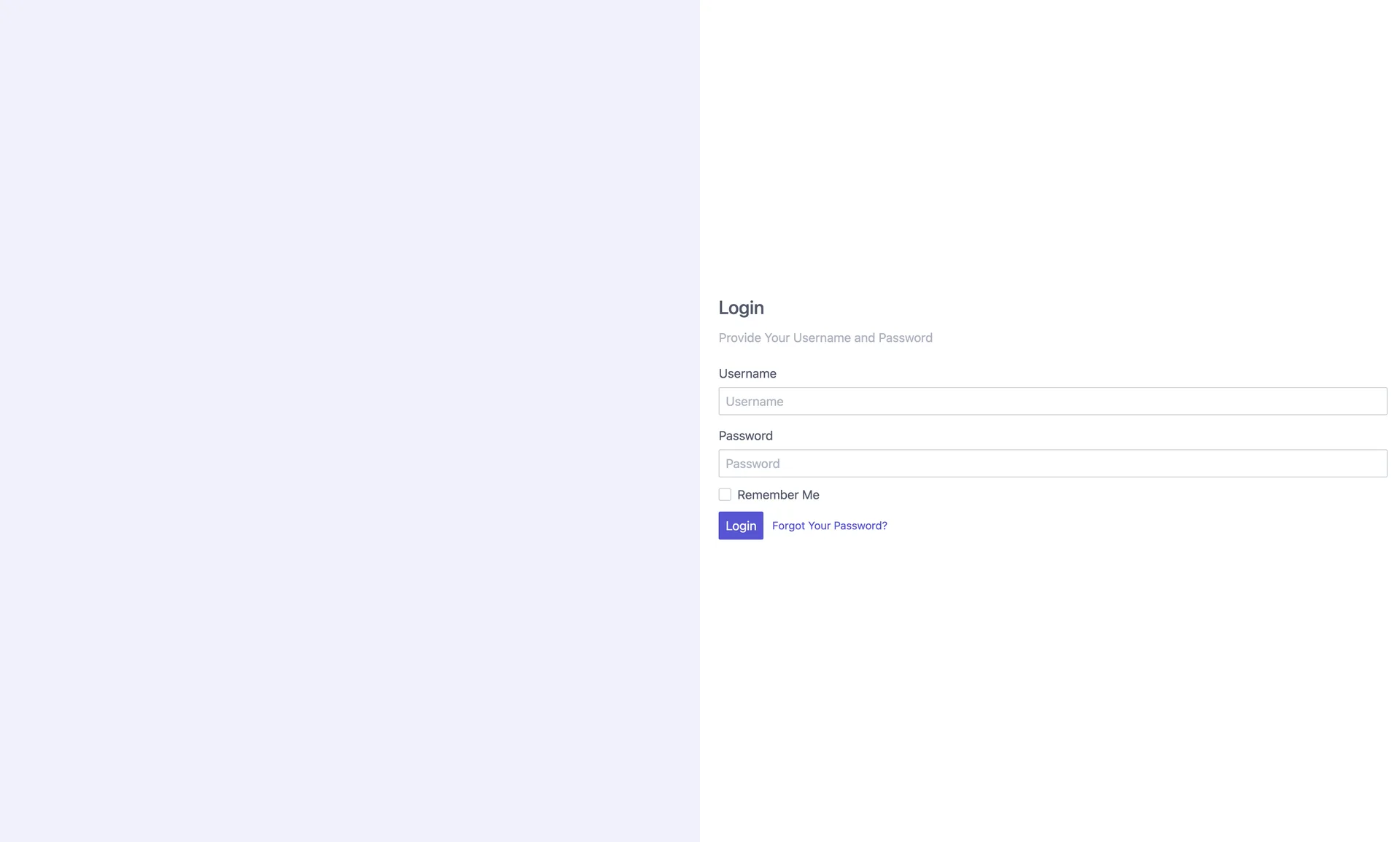 Spectre CSS username login example