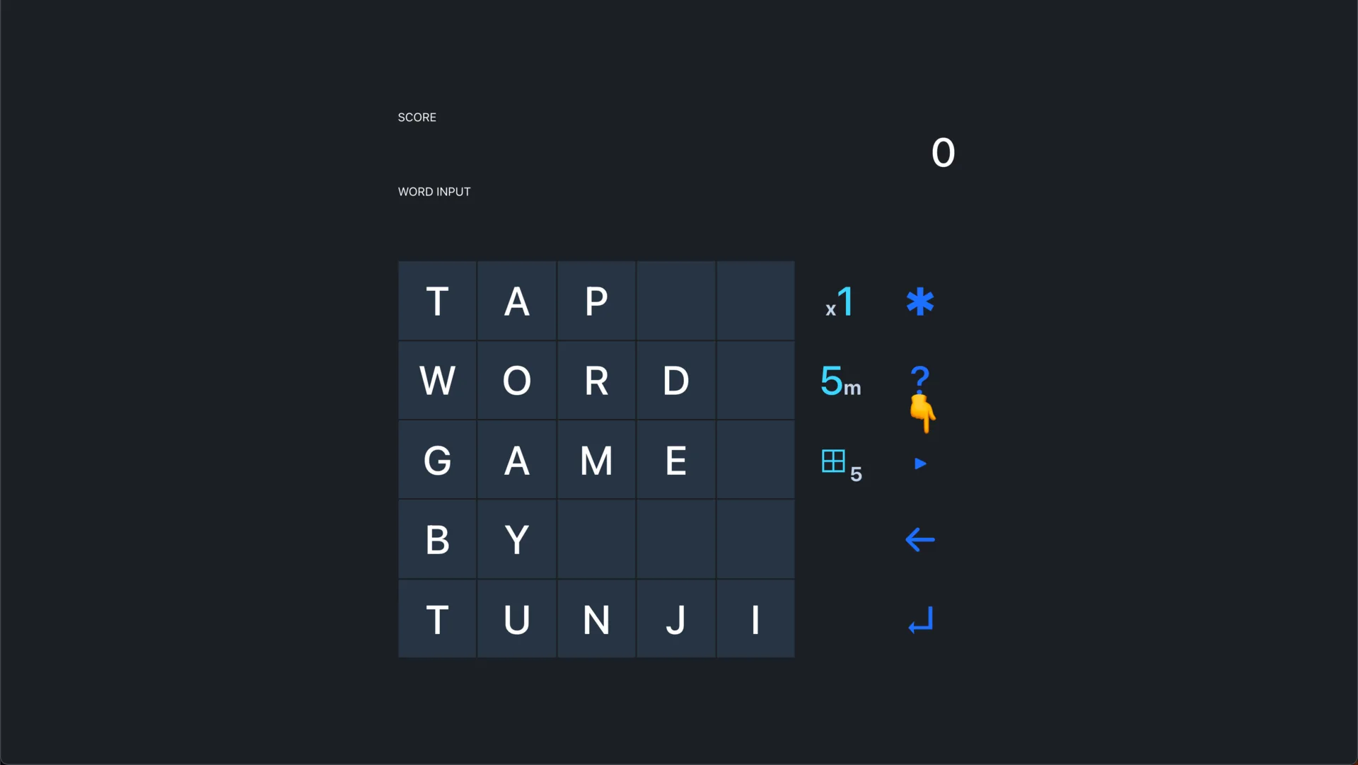 Tapword screenshot 1